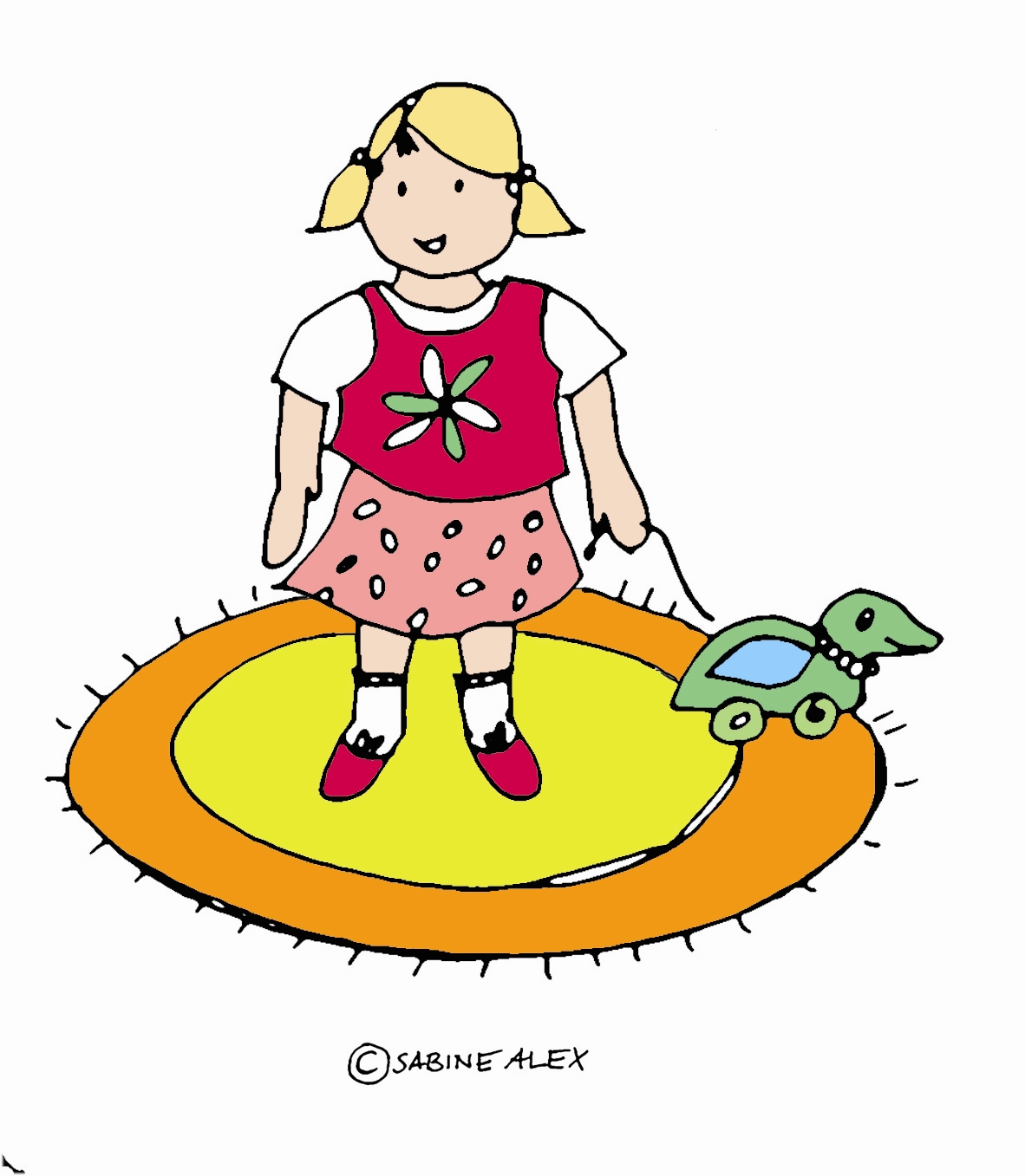 Kind im Kinderhaus Schäfchen